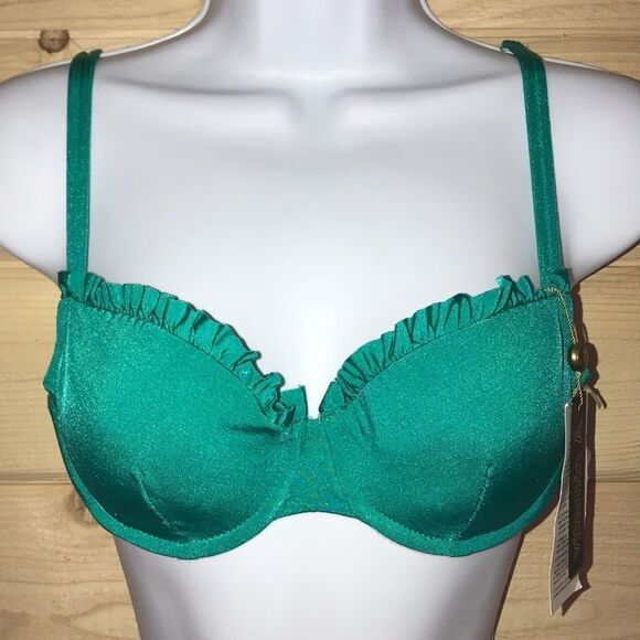 Vitamin A Underwire Bikini Bra Top nwt‎ - Picture 2 of 8